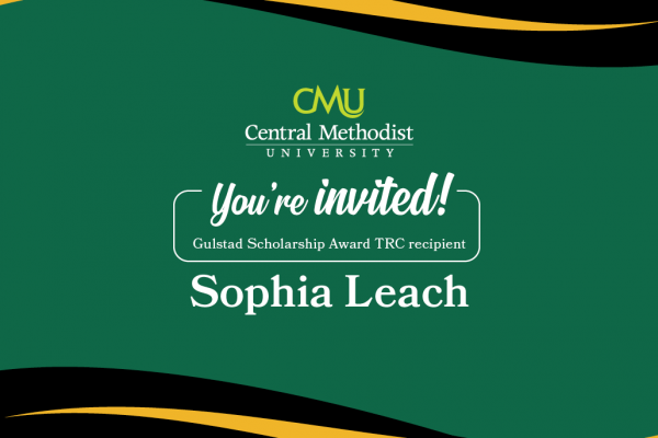 Three Rivers College to hold reception honoring student Sophia Leach, recipient of the Gulstad Full-Tuition Transfer Scholarship