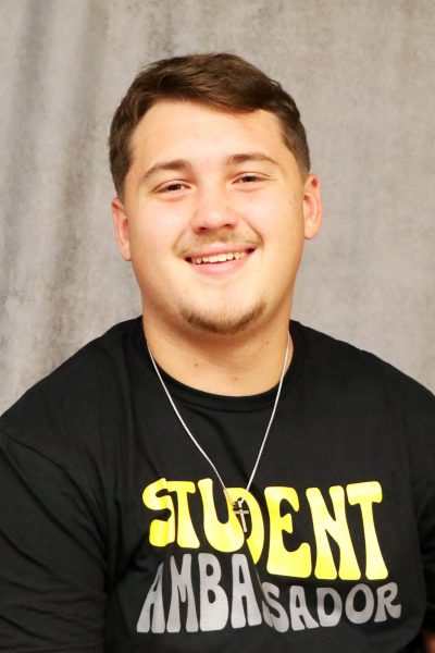 Kaleb Stahl, student ambassador