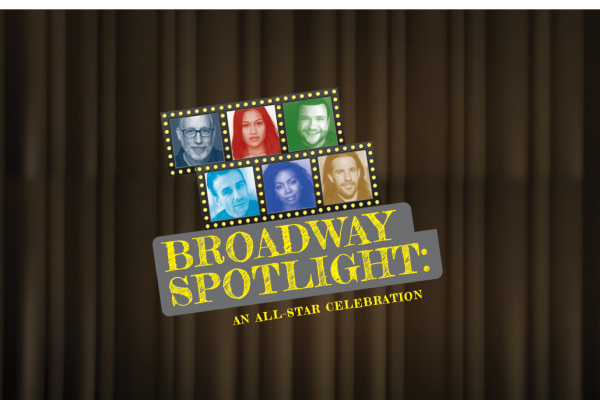 graphic with photos of six performers, 4 men, 2 women