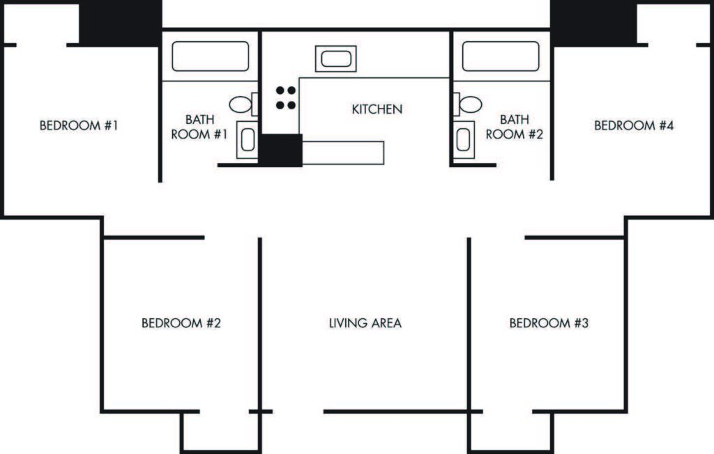 Rivers ridge apartments floor plan